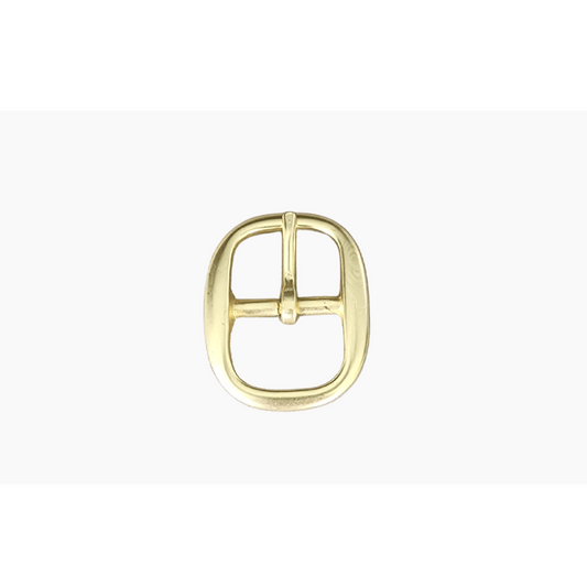 25mm | Brushed Gold Oval