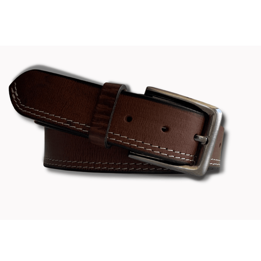 Brown Stitch - 38mm - BeltUpOnline