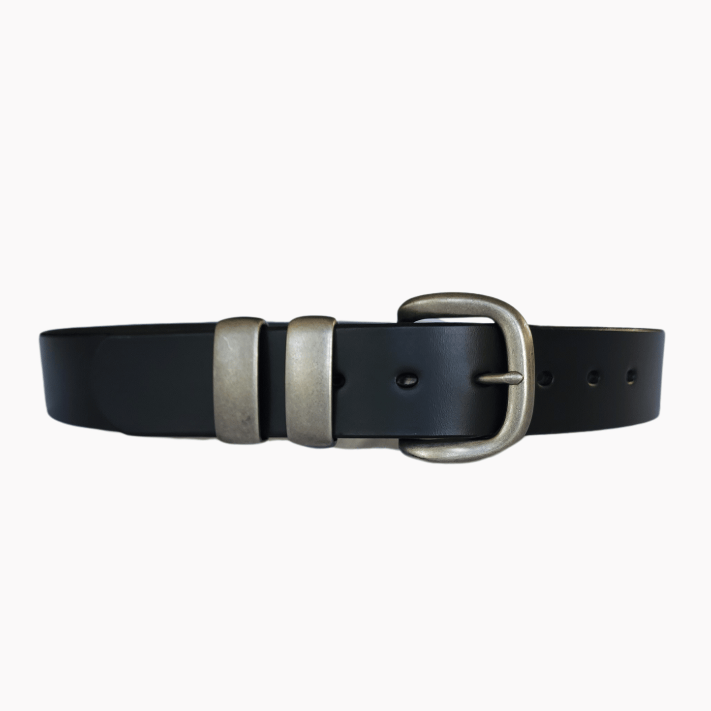 38mm | Double Keeper | Black Casual Belt