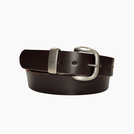 38mm | Brown Italian Veg Tanned | Leather Belt