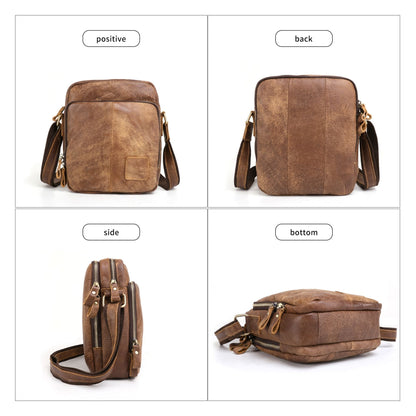 BULC -Messenger Crossbody Bag - Full Grain Leather - BeltUpOnline