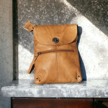 Tan Crossbody Handbag - Tayla - BeltUpOnline