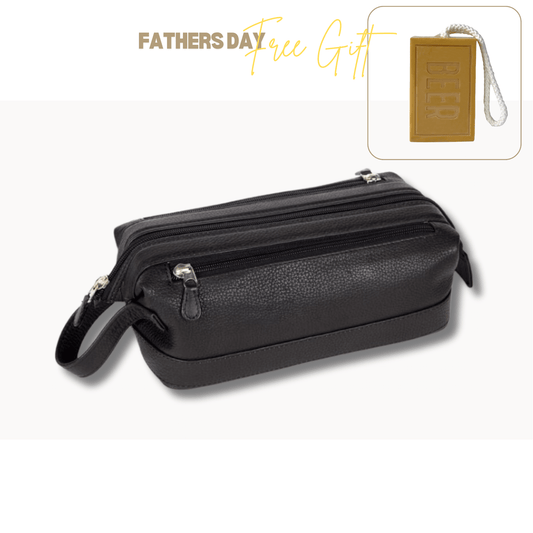 Toiletries Bag | Black | Wet Pack FDD