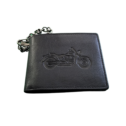 Oran - Black Bikey Wallet - BeltUpOnline