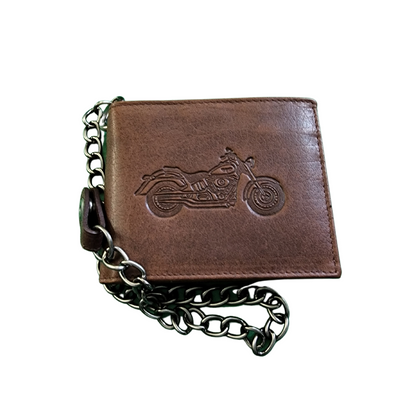 Oran - Brown Bikey Wallet - BeltUpOnline