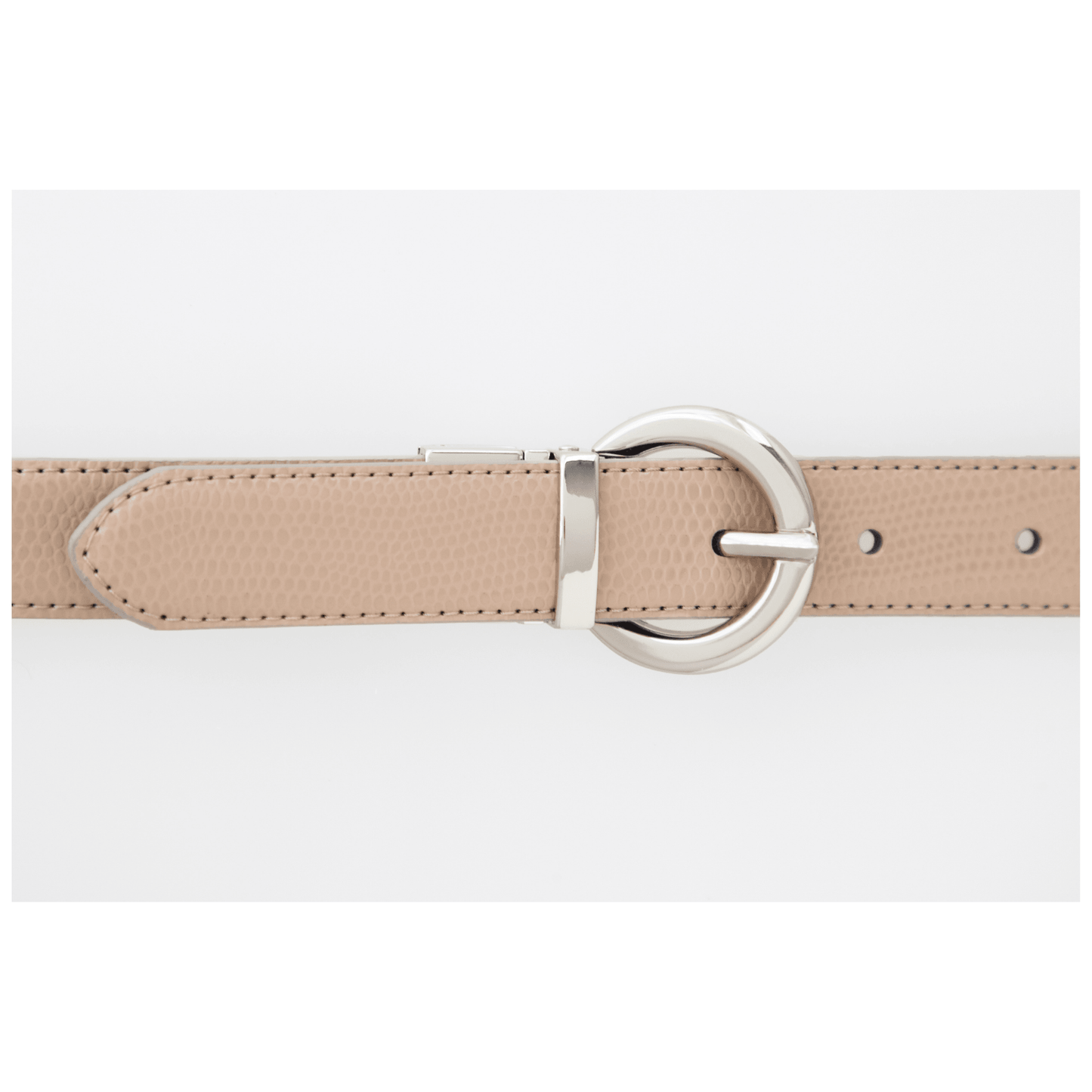 Ladies Beige/Black Reversible Belt - BeltUpOnline