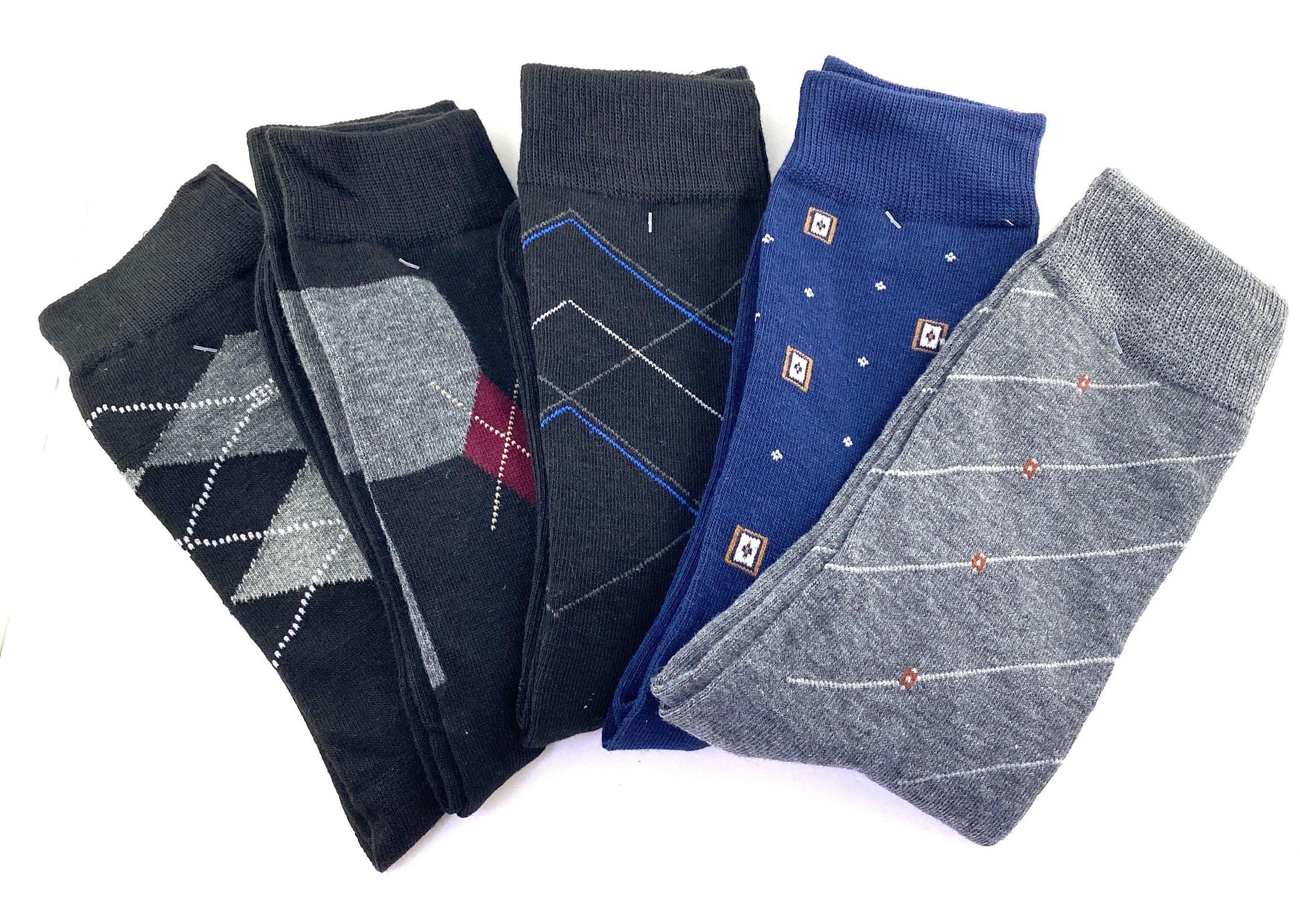 5 x Mens Business Socks - BeltUpOnline